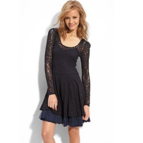 Free People Dresses & Skirts - Free People Victorian Love Lace Tulle Dress #44